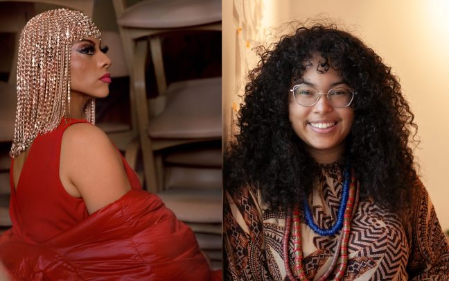 <p>Compostie (left - right): Abigail DeVille. Photo: Asherde Amoy Gill. Jordan Jones. Photo: Leo Carmona.</p>
