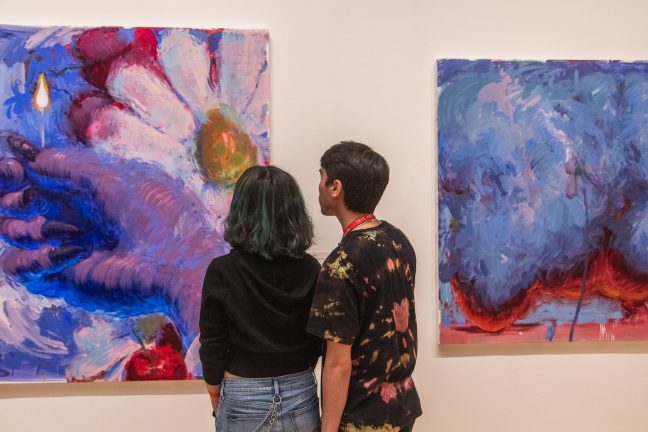 <p>MFA 2023. Artist Dana Blume. Photo: Jonathan Vanderweit.</p>
