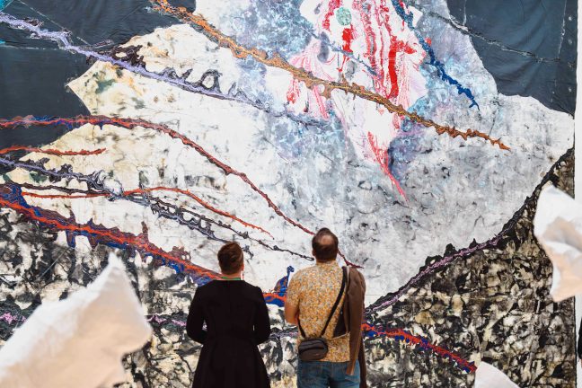 <p><i>Public Opening: Fall Exhibitions</i> [Event documentation, Henry Art Gallery, University of Washington, Seattle. 2025]. Photo: Jo Cosme.</p>
