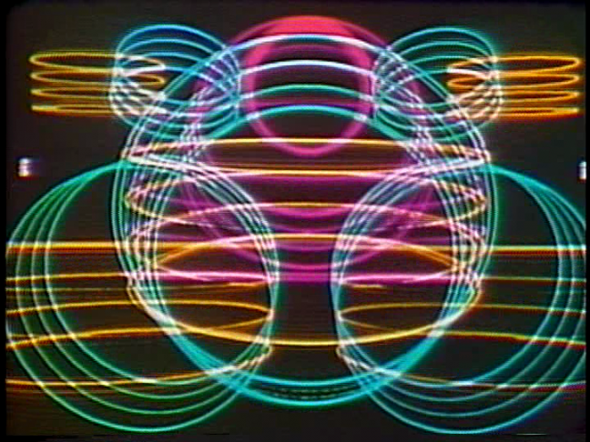 <p>Doris Totten Chase. <em>Circles I</em> [video still]. 1970. Single-channel video (color, with sound). Duration: 6:45 minutes. Image courtesy of Randall J. Chase.<br /><br /></p>
