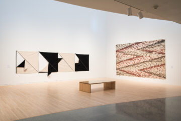 <p><i>Canvas Constructions: Karen Carson and Allan McCollum.</i> [installation view] 2015. Henry Art Gallery, University of Washington, Seattle. Photo credit: RJ Sánchez | Solstream Studios.</p>
