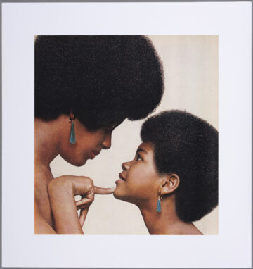 <p>Hank Willis Thomas (U.S., b. 1976).&nbsp;<em>Kama Mama, Kama Binti (Like Mother, Like Daughter), </em>1971/2008, from<em> Unbranded: Reflections in Black by Corporate America, edition 4 of 5</em><span></span><em></em>, 2008. Digital chromogenic print. Collection of the Jordan Schnitzer Family Foundation. Photo: Aaron Wessling Photography.</p>

