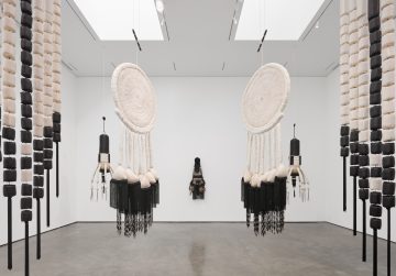 <p><em>Indian Theater: Native Performance, Art, and Self-Determination since 1969 </em>[Installation view, Hessel Museum of Art, Center for Curatorial Studies, Annandale-on-Hudson, NY. 2023]. Photo: Olympia Shannon, 2023. </p>

