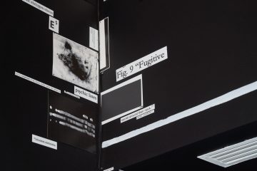 <p>Kameelah Janan Rasheed (U.S., b. 1985). <em>spillage collage</em>
[detail]. 2025. Photo Tex, paper, and map pins on wall. Courtesy of the artist and NOME Gallery, Berlin. [Installation view, <em>Kameelah Janan Rasheed: we leak, we exceed,</em> Henry Art Gallery, University of Washington, Seattle. 2025]. Photo: Jonathan Vanderweit.</p>
