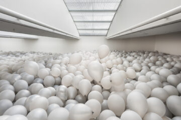 <p><i>Martin Creed: Work No. 360 Half the Air in a Given Space </i>[installation view]. 2015. Henry Art Gallery, University of Washington, Seattle. Photo credit: RJ Sánchez | Solstream Studios.</p>

