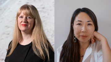 <p>Lucy Cotter and Lucy Kim</p>
